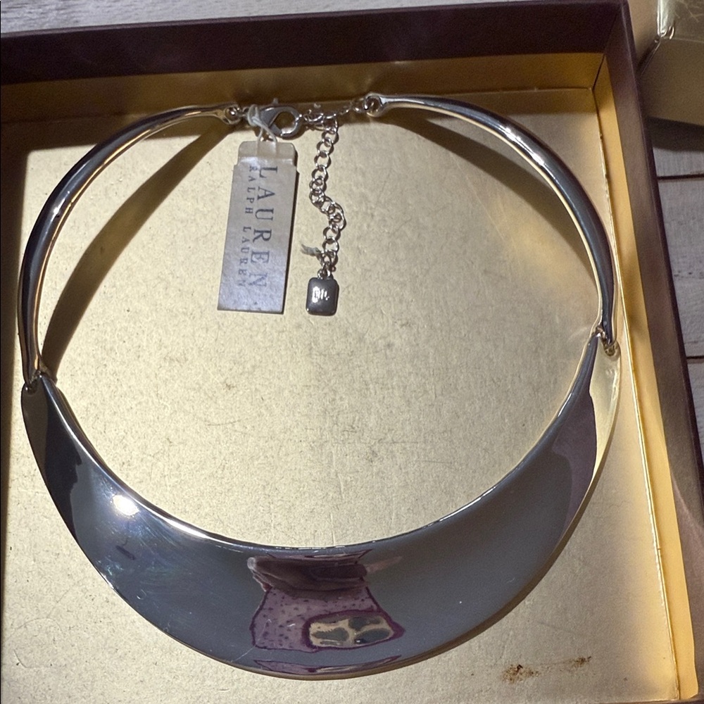 Lauren Ralph Lauren Polished Silver Necklace